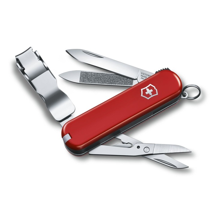 Швейцарски джобен нож Victorinox Nail Clip 580, Червен