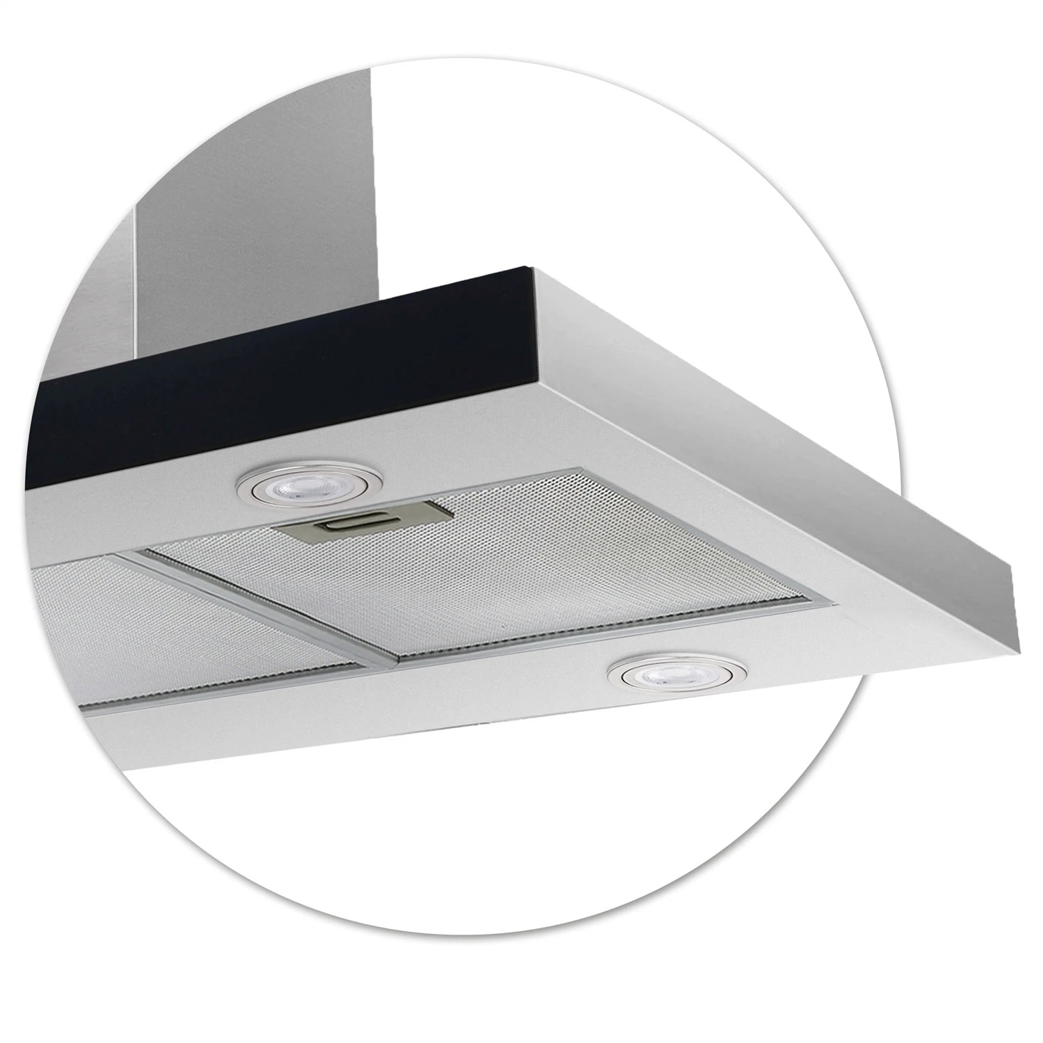 Кухненски Аспиратор, Декоративен За Вграждане, 160 W, 540 М3/h, 90 См ...