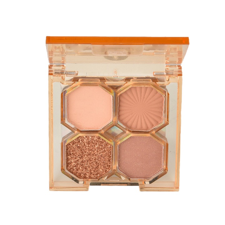 Szemhéjfesték paletta mindennapi sminkhez, nude