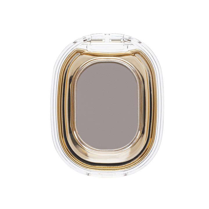 Матови сенки за очи, грим за очи, фина пудра, сив