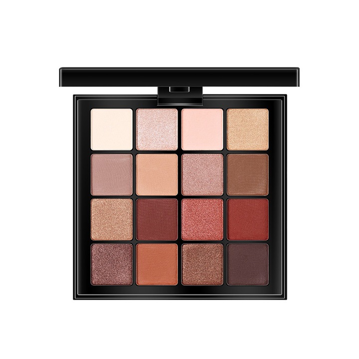 Szemhéjpúder paletta, QttvbTna, természetes kivitel, többszínű