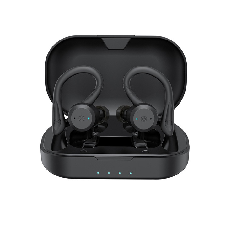 Casti Bluetooth iUni CB07 Cu Magnet, Rose Gold