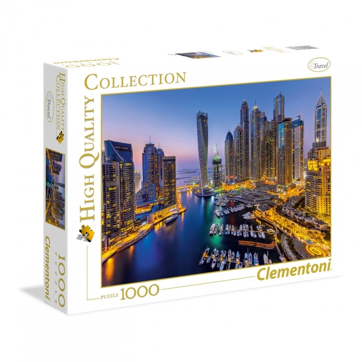 Clementoni High Quality Collection puzzle, Dubai, 1000 db