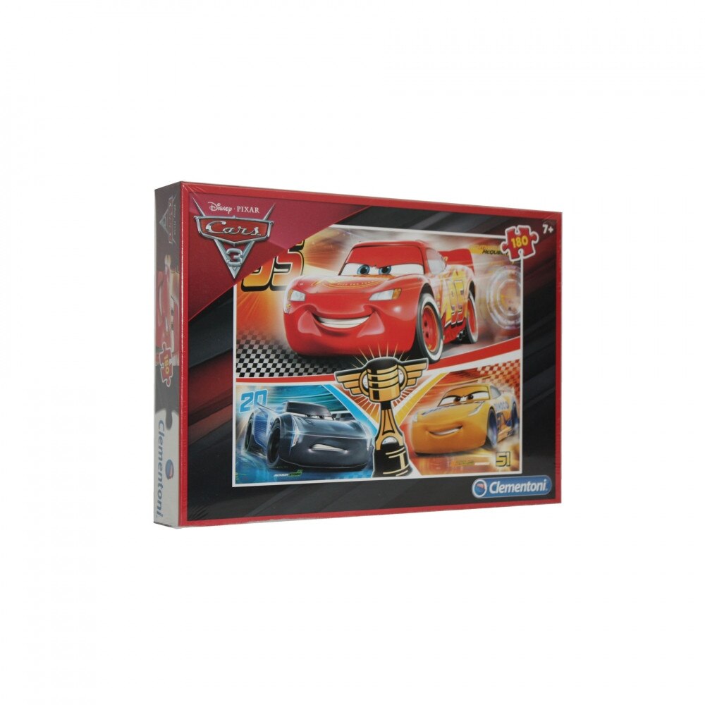 Puzzle Clementoni, Disney Cars 3, 180 piese