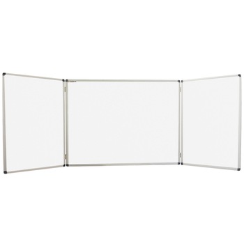 Tabla alba magnetica triptica ACCENTA, 100x300 cm Tabla alba magnetica triptica ACCENTA, 100x300 cm
