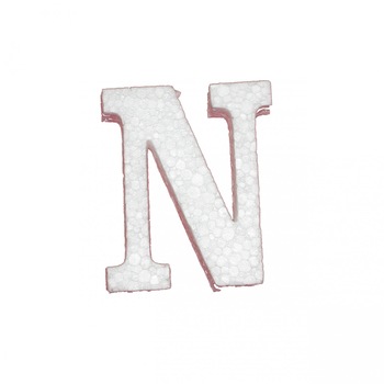 Litera N Polistiren 10 cm Litera N Polistiren 10 cm