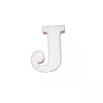 Litera J Polistiren 10 cm Litera J Polistiren 10 cm