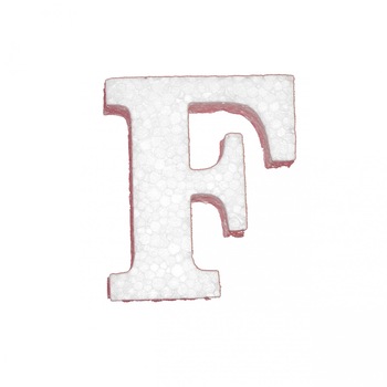 Litera F Polistiren 10 cm Litera F Polistiren 10 cm