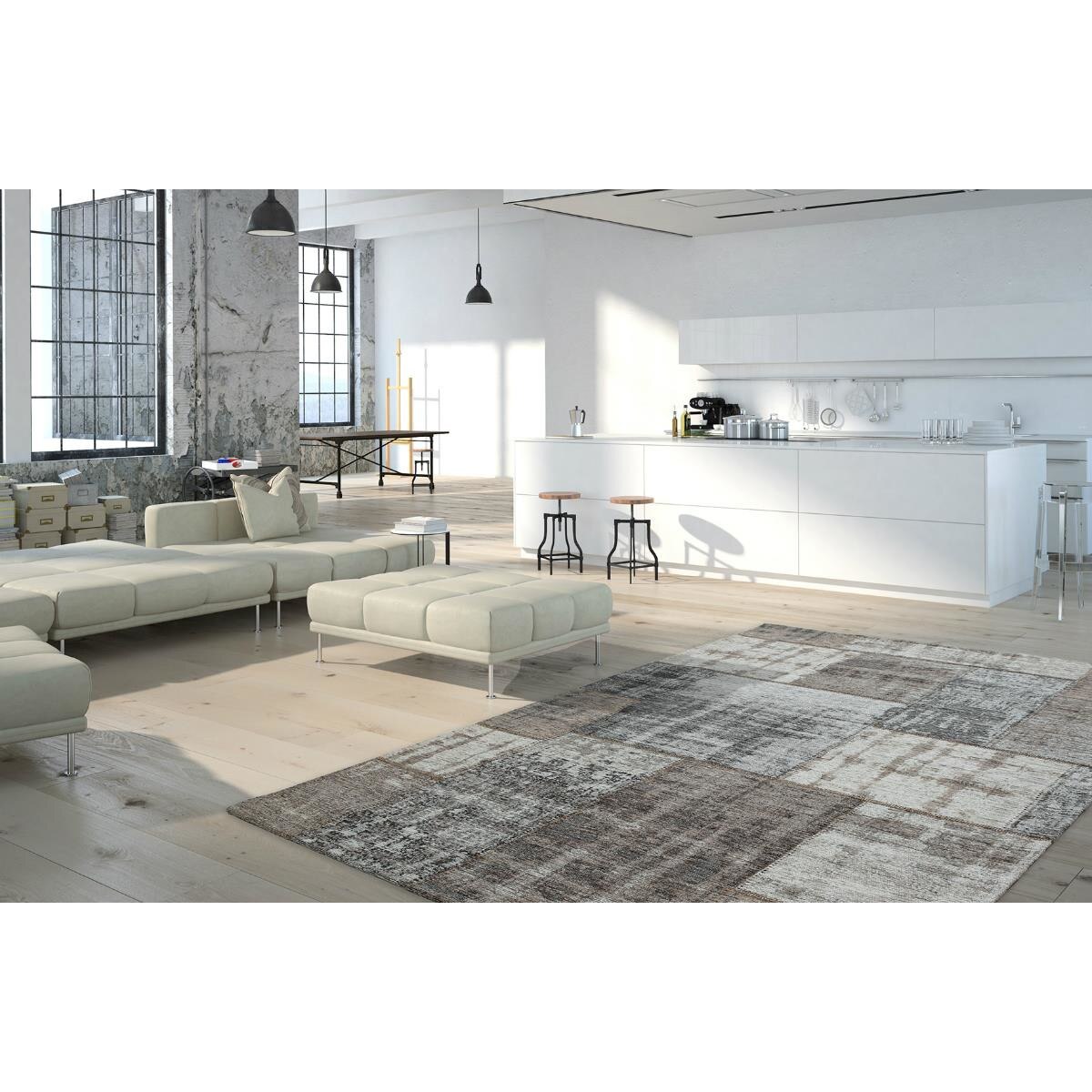 Covor Decorino C-251202 Bumbac/Poliester/Poliacril 155x230 cm