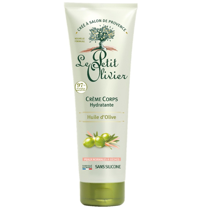 Le Petit Olivier testápoló, olivaolajjal, 250 ml