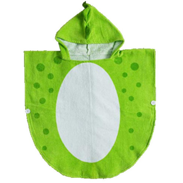 Prosop de baie, MWAOWM, Bumbac, 0-8 ani, Verde