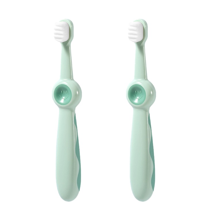 Klasszikus gyermek fogkefe, puha sörték, tartós, 2. stílus