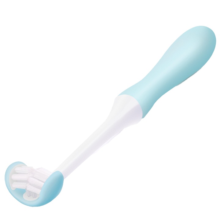 Gyermek fogkefe, QttvbTna, fehér/kék