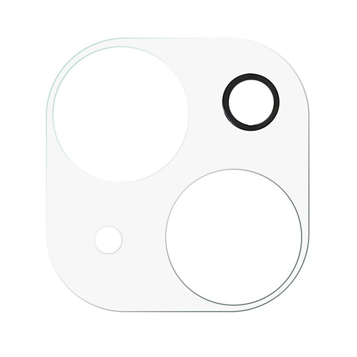 Folie Protectie Camera Cellara Compatibil Cu iPhone 15/15 Plus - Transparent