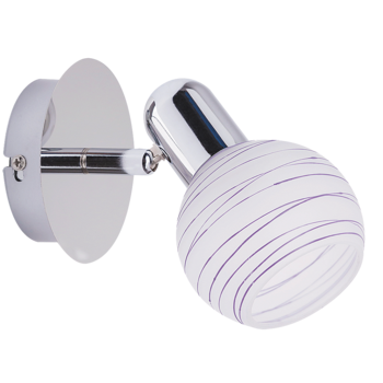 Aplica perete Rabalux Aurel lilac, E14 Aplica perete Rabalux Aurel lilac, E14