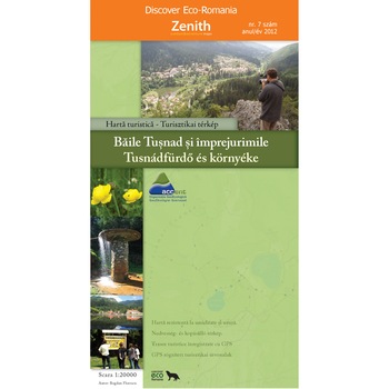 Harta turistica Baile Tusnad si imprejurimile Harta turistica Baile Tusnad si imprejurimile