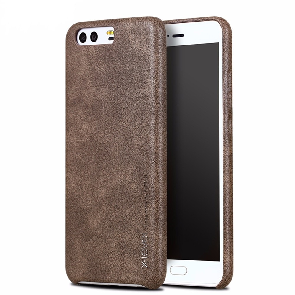 Husa de protectie X-Level Vintage pentru Huawei P10 plus, maro