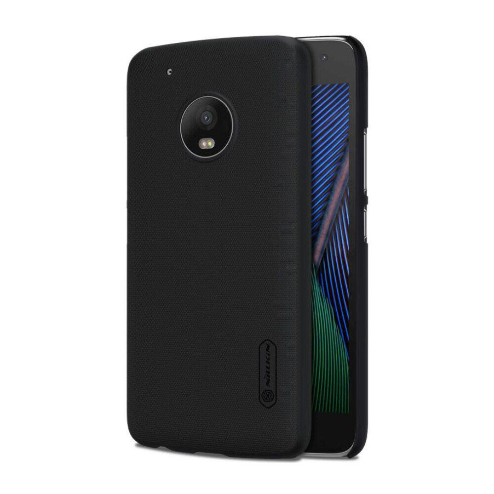 Husa Nillkin Frosted pentru Moto G5 Plus, negru