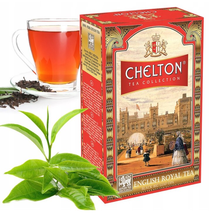 Черен чай Chelton English Royal Tea, 100гр - eMAG.bg