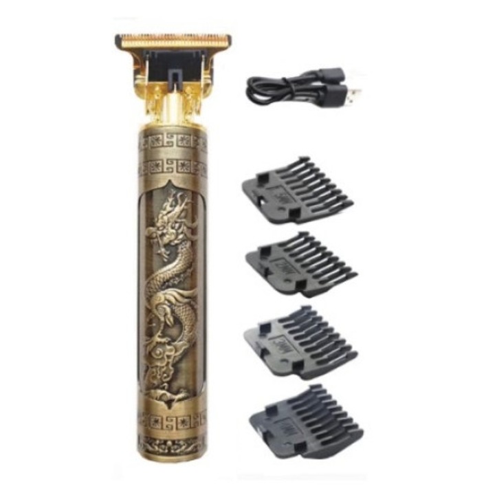 SanHome® professzionális vezeték nélküli haj- és szakállvágó, acél penge, 3 x fésű, 1 x tisztítókefe, 1 x töltőadapter, 3 W