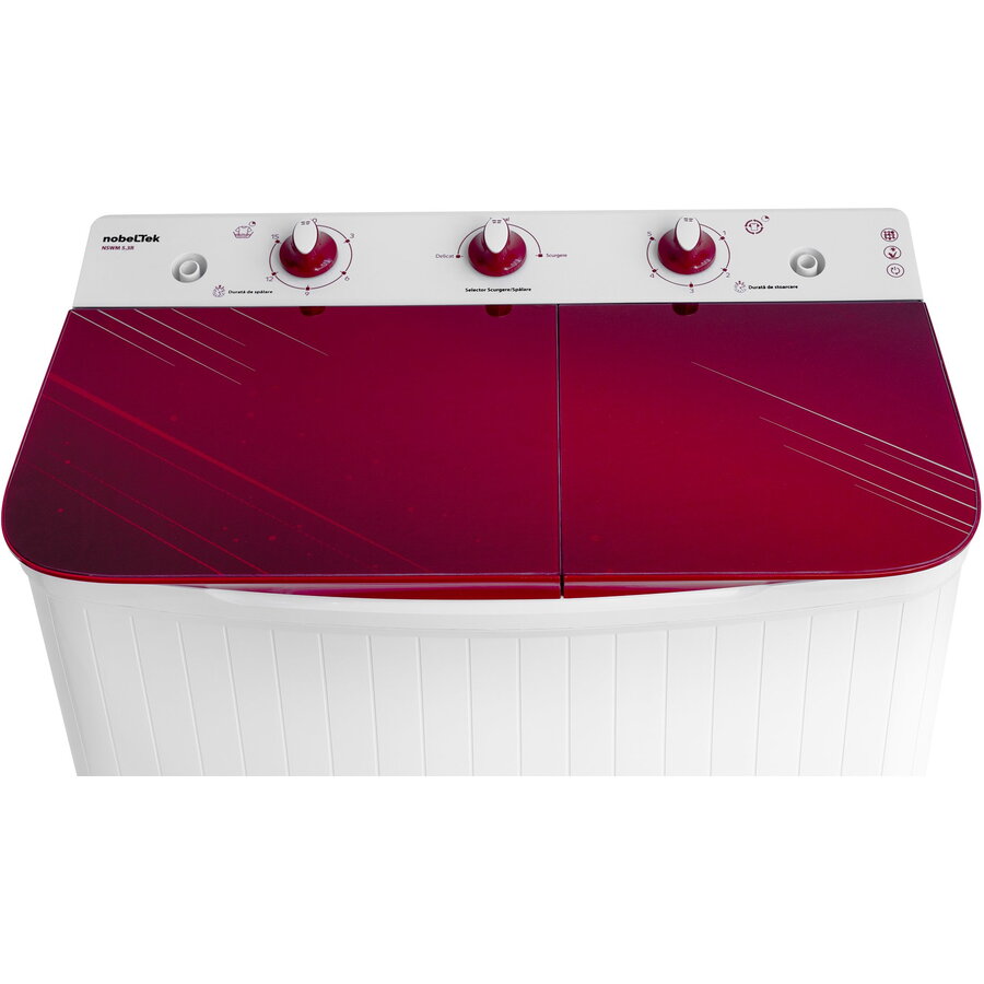 Masina de spalat rufe, Nobeltek 5kg spalare semiautomata