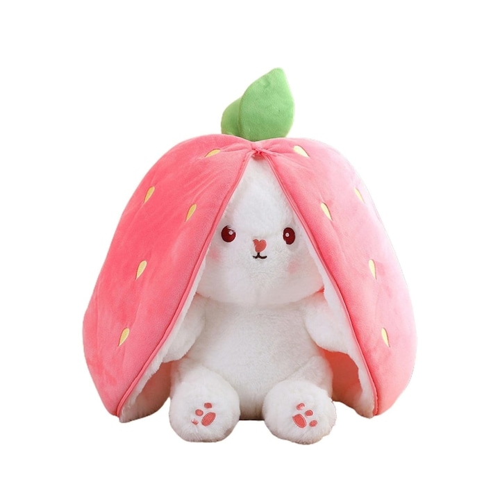 Plüss játék, Strawberry Bunny, rózsaszín, 26 cm