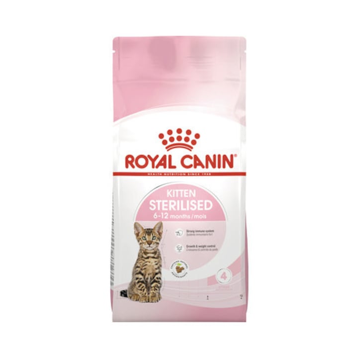 Π‘ΡΡ
Π° Ρ
ΡΠ°Π½Π° Π·Π° ΠΊΠΎΡΠΊΠΈ Royal Canin Kitten Sterilised 2 ΠΊΠ³ + 400 Π³Ρ