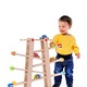 Circuit cu bile si masinute XXL, din lemn, 7Toys