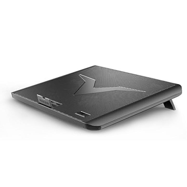 Cooler laptop, NAXSIR, viteza vantului reglabila, cu 2 ventilatoare