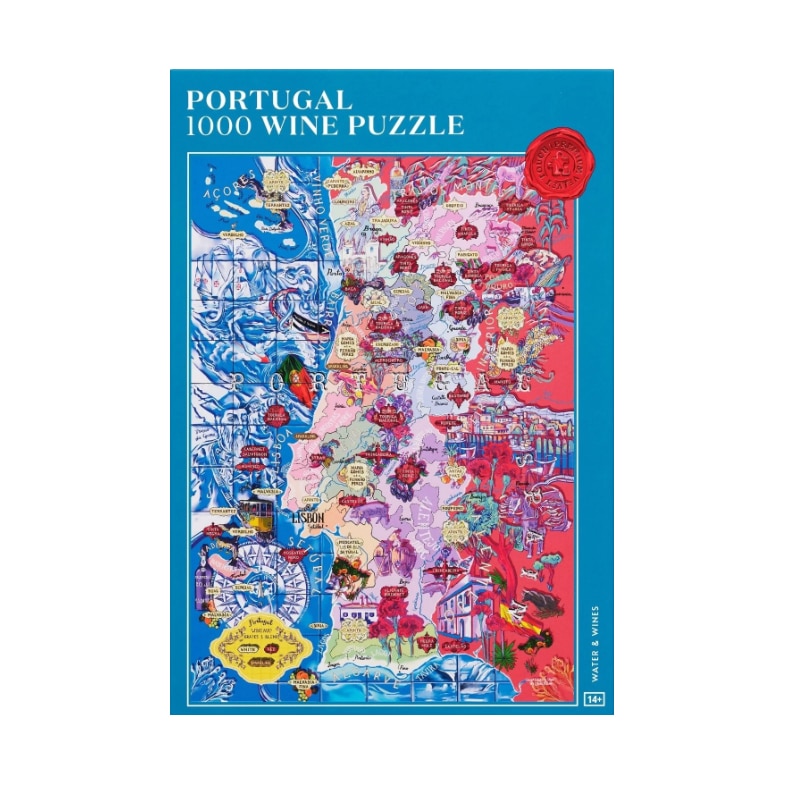 Пъзел Water and Wines PORTUGAL, 1000 части, 48 x 68 см, дизайн на ...
