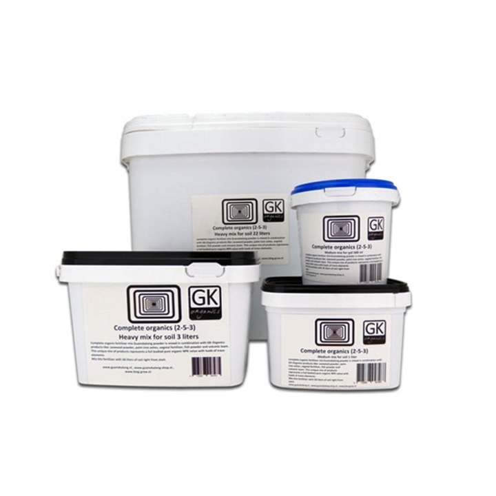 Kit complet de ingrasaminte organice Guanokalong Complete Organics 22 L