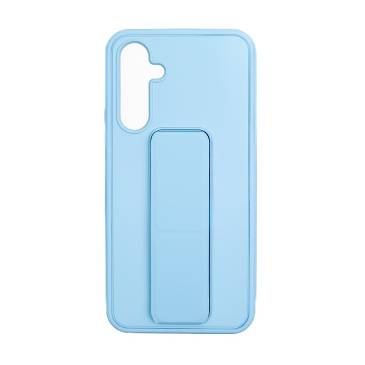 Carcasa Protectie Spate Colectia Stand Compatibil Cu Samsung Galaxy A54 5G - Albastru Deschis