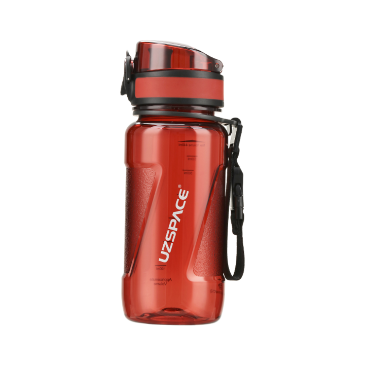 Бутилка за вода, UZSPACE, Stylish Unique 440 ml, Червена