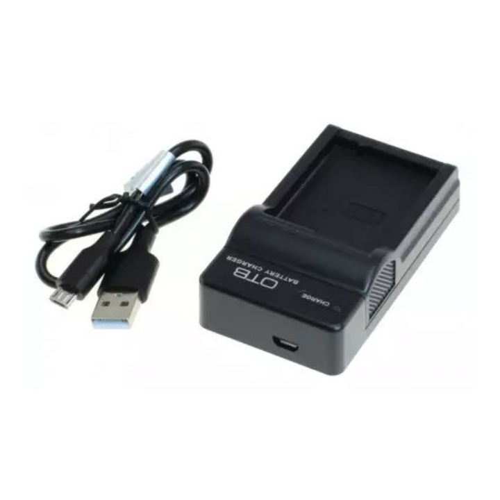 Incarcator de baterii otb dc-k compatibila cu panasonic blc12 / dmw-blc12