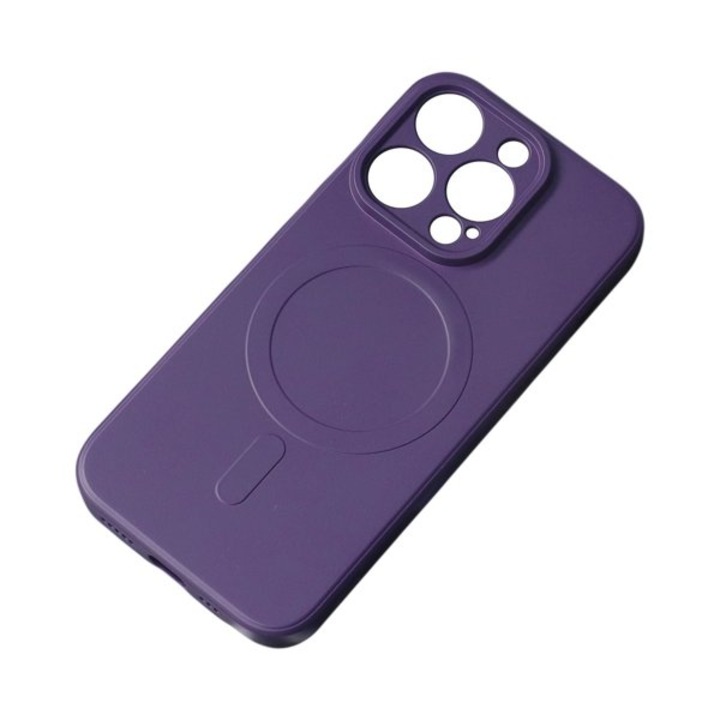 Husa pentru iPhone 15 Plus magsafe purple