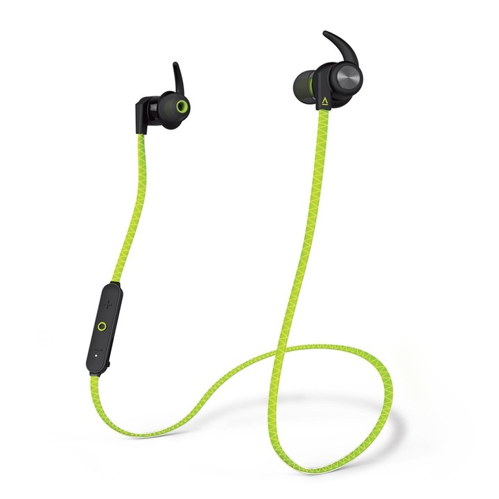 Casti in-ear Creative Outlier Sports, Verde