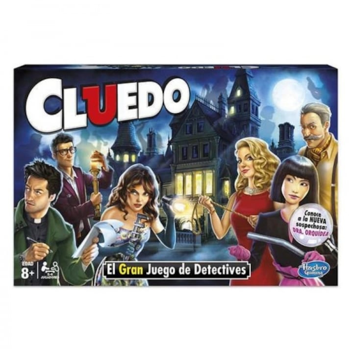 Joc de Masa Cluedo, The Classic Mystery, Hasbro 38712793 (ES)
