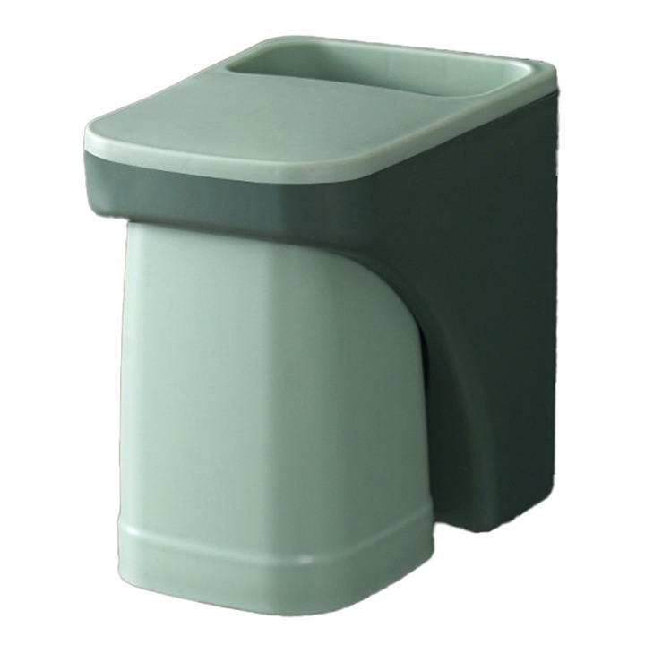 Suport magnetic de periute cu pahare, Adeziv, Verde