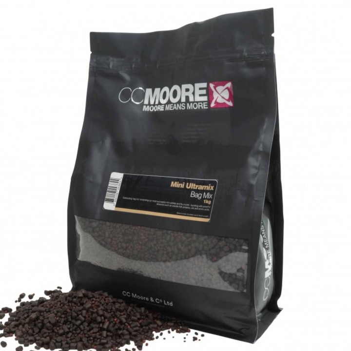 Pellet Pescit, Cc Moore, Carp Mini Ultra mix, 1 kg