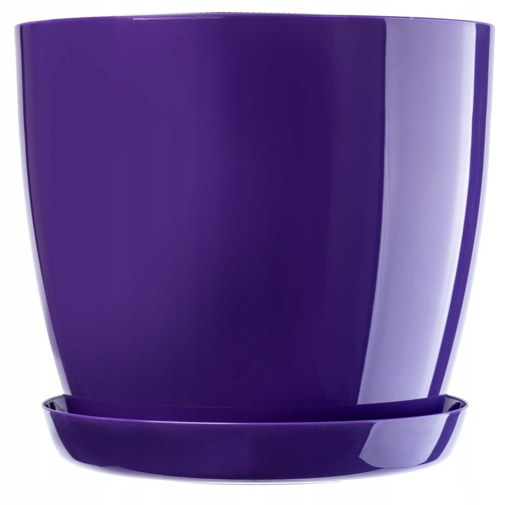 Ghiveci cu suport, KADAX, 20 cm, Violet