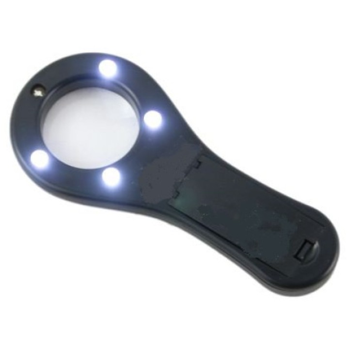 Lupa cu leduri, 12 cm