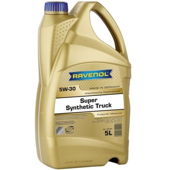 Ulei motor RAVENOL Super Synthetic Truck 5W30, volum 5 litri, sintetic