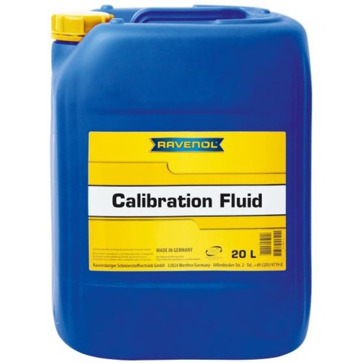 Ulei RAVENOL Calibration Fluid, pentru calibrarea pompelor de injectie diesel, volum 20 litri