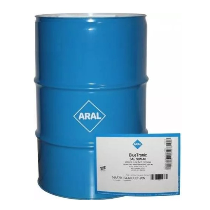Ulei motor ARAL BlueTronic 10W40, volum 208 litri, sintetic