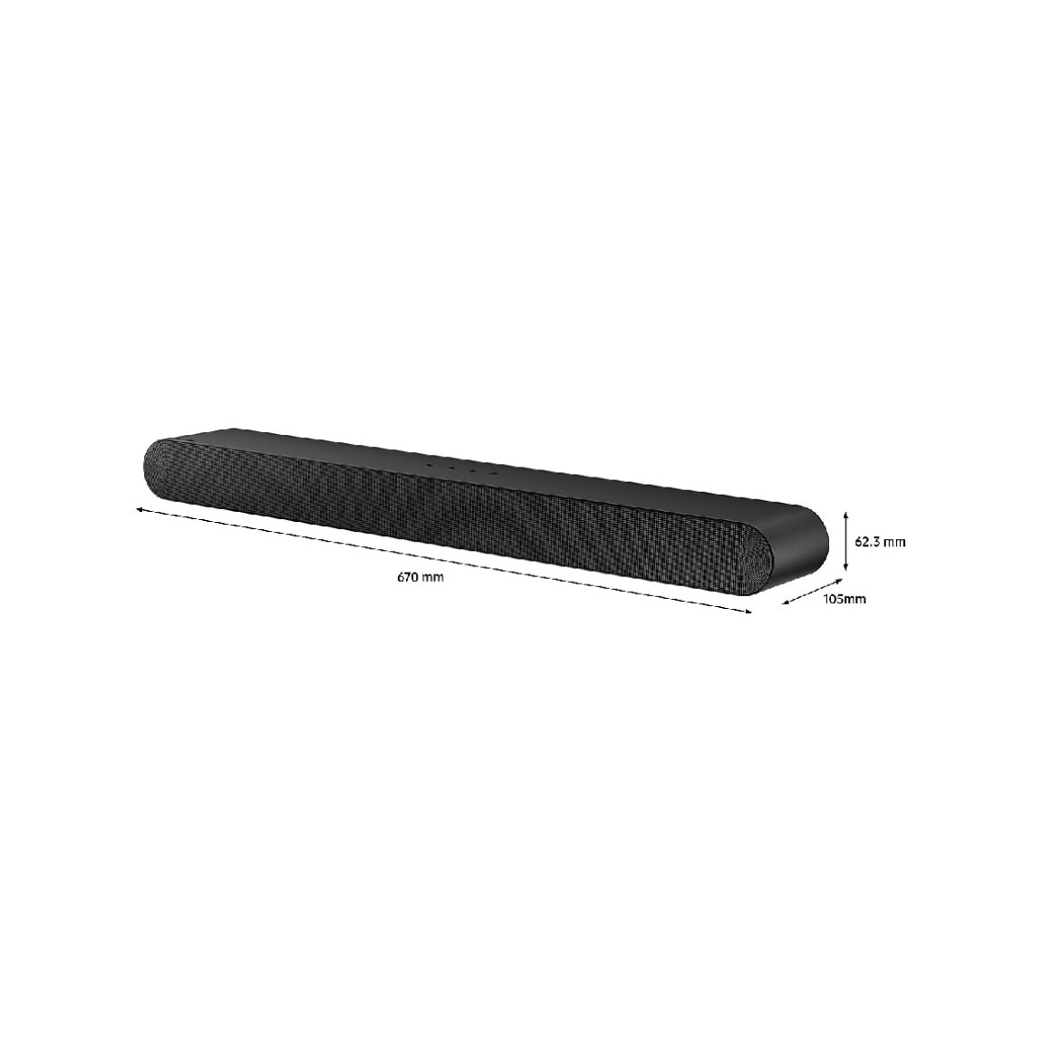 Soundbar Samsung HW-S50B/ZF, gri, Bluetooth, HDMI, Dolby 5.1ch