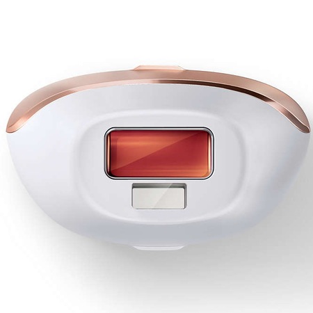 Epilator IPL Philips Lumea SC1997/00, 250.000 impulsuri, senzor piele, accesoriu corp si fata, utilizare cu fir, husa, Roz/Alb