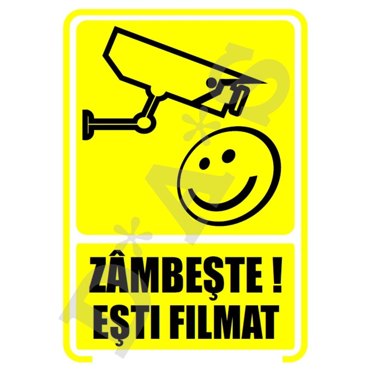 Set de 2 indicatoare A5 - zambeste