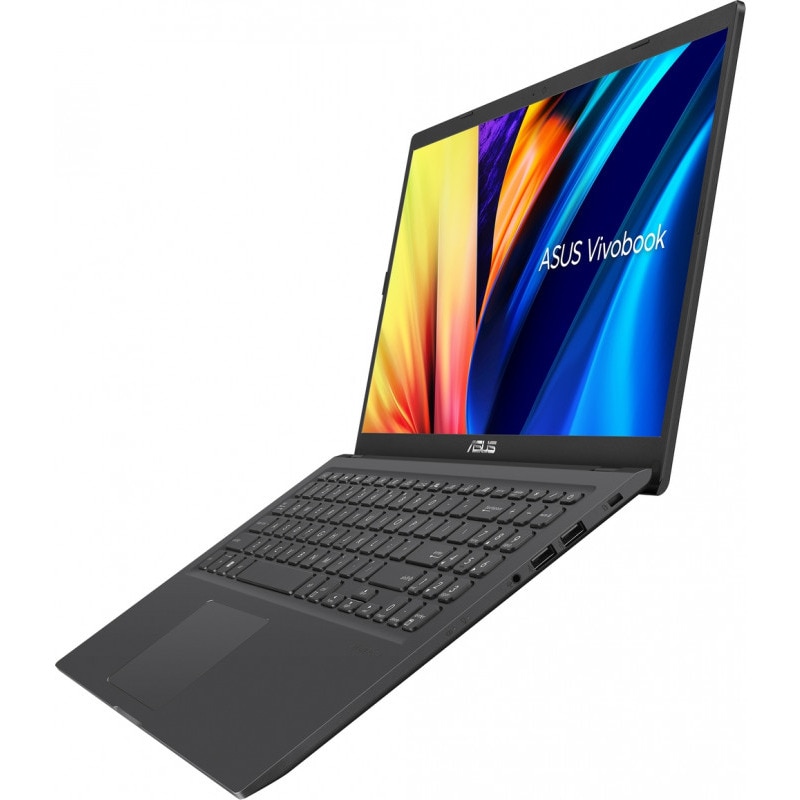 Laptop ASUS Vivobook 15 cu procesor Intel® Core™ i7-1165G7 pana la 4.70 GHz, 15.6", Full HD, IPS, 16GB, 1TB SSD, Intel Iris Xᵉ Graphics, No OS, Indie Black
