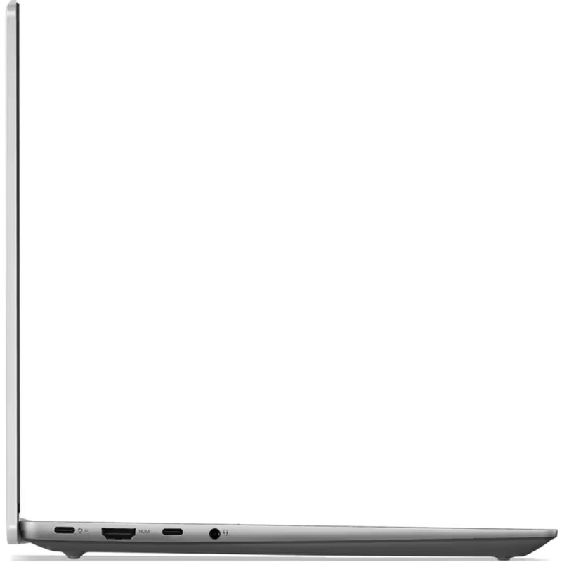 Laptop LENOVO IdeaPad Slim 5 14IAH8, Intel Core i5-12450H pana la 4.4GHz, 14" WUXGA, IPS, 8 nuclee, 8GB DDR5, SSD 2TB NVME, Intel UHD Graphics, no OS, Cloud Grey