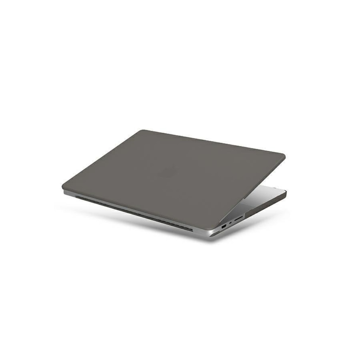 Carcasa de protectie pentru MacBook Pro 16", antiaderenta, TPU Gri